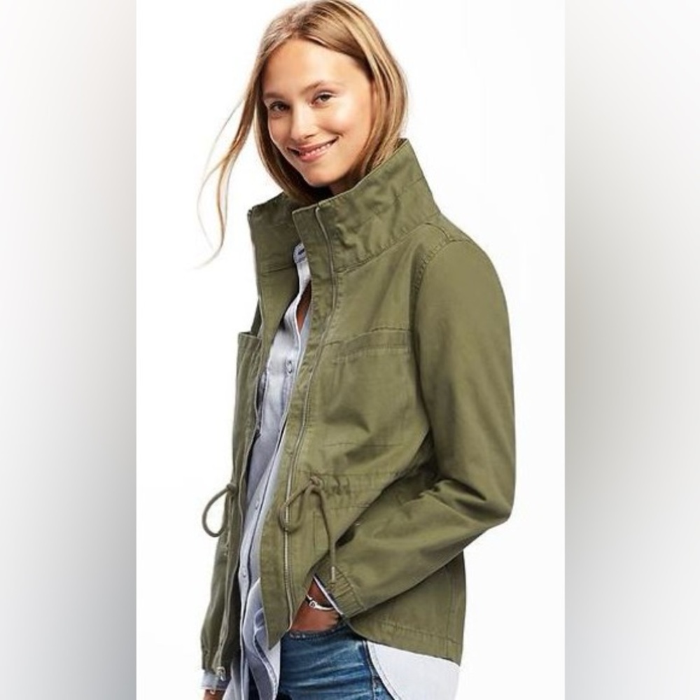 Old Navy Army Green Utility Jacket